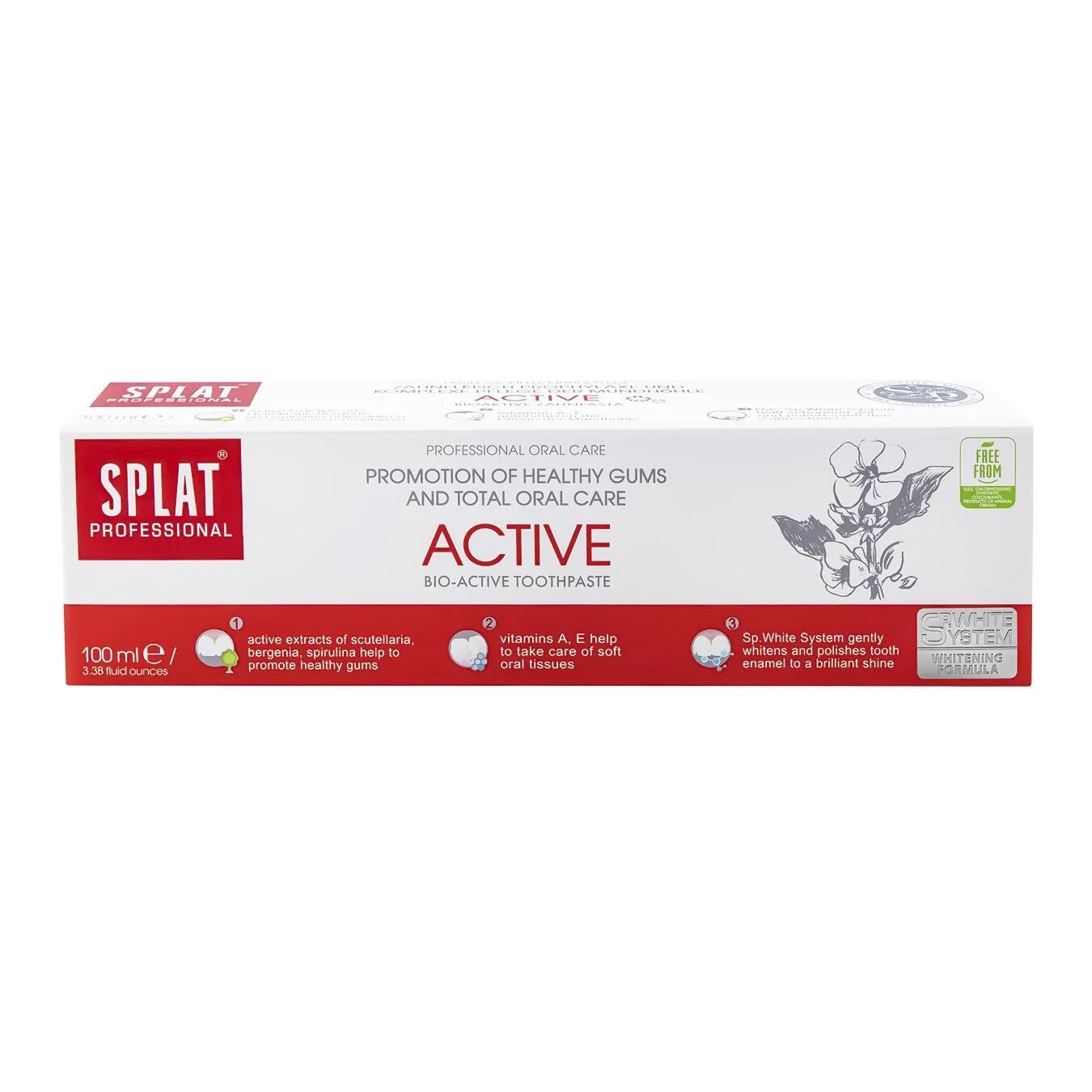 Splat Professional Паста зубна 100мл Activ
