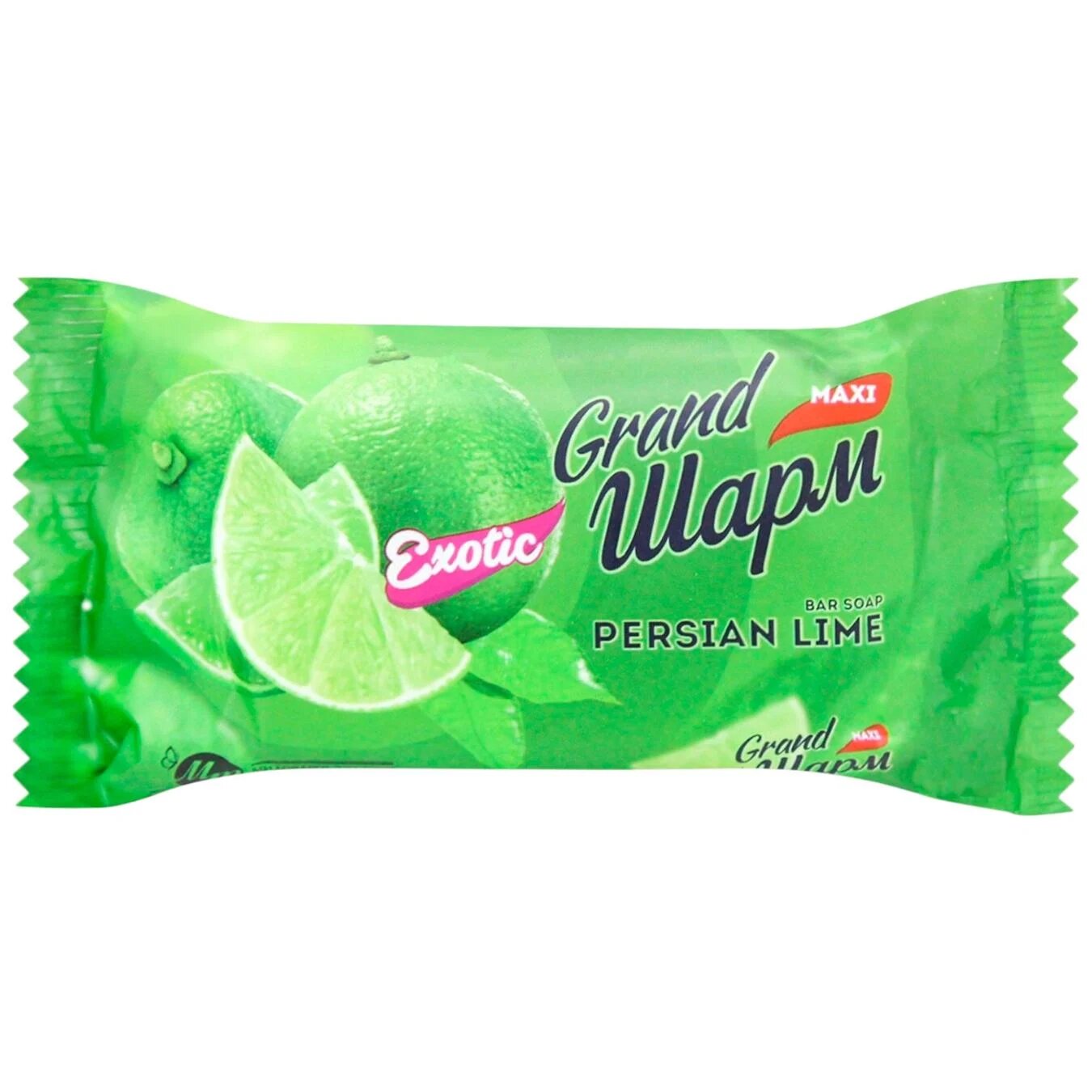 Мило туалетне тверде марка (К)  Персидський лайм  (Persian lime) ТМ  Grand Шарм  125г