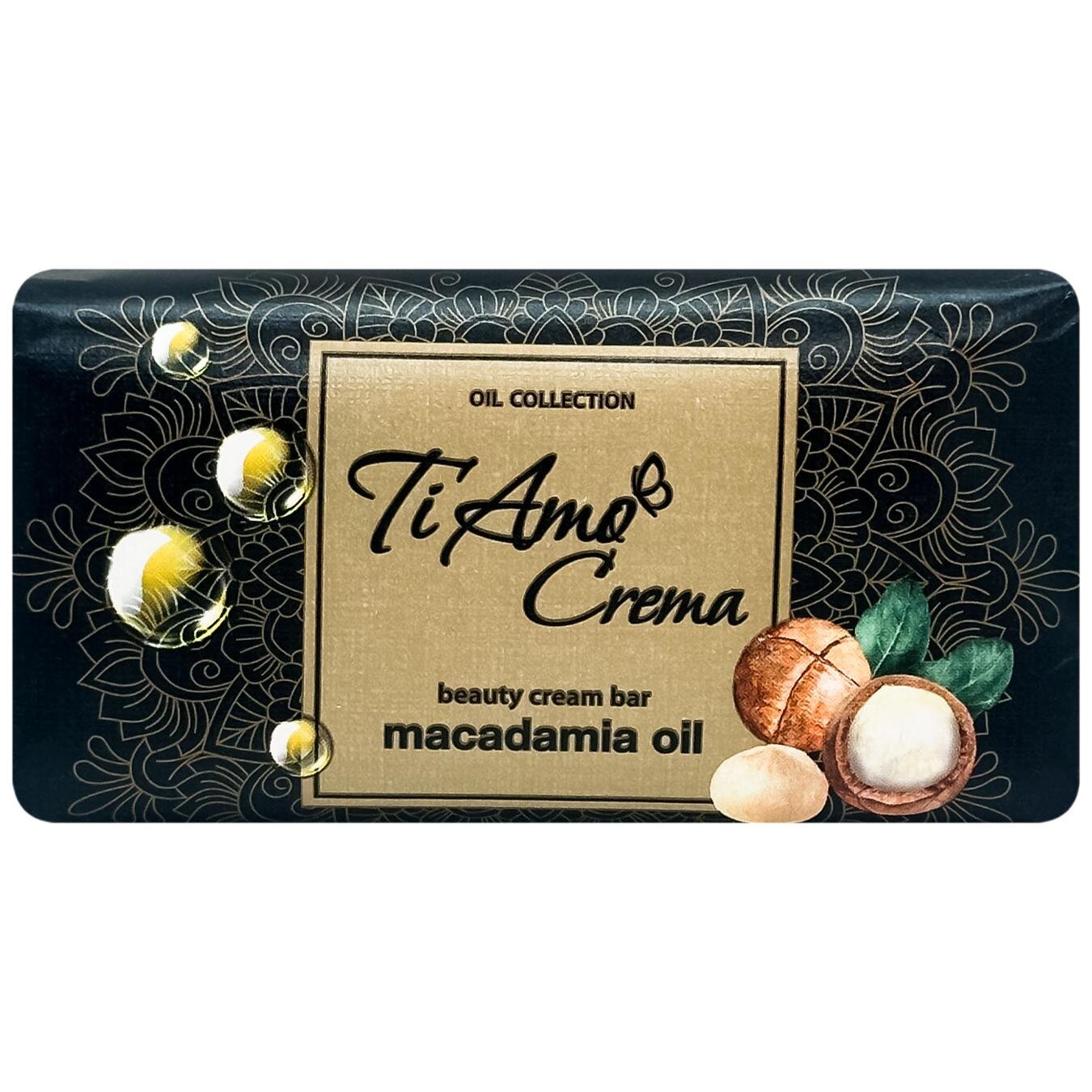 Крем-мило "З олією макадамії" ТМ "Ti Amo Crema" 125г