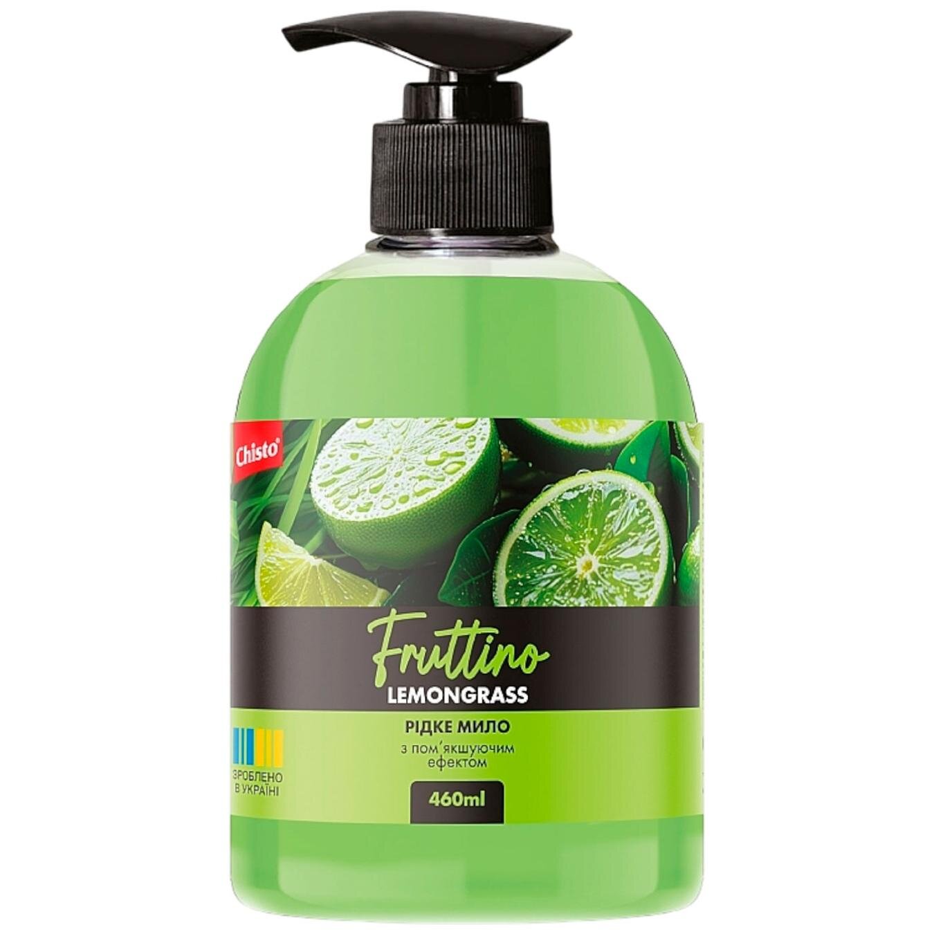Chisto Fruttino рідке мило 460мл Lemongrass