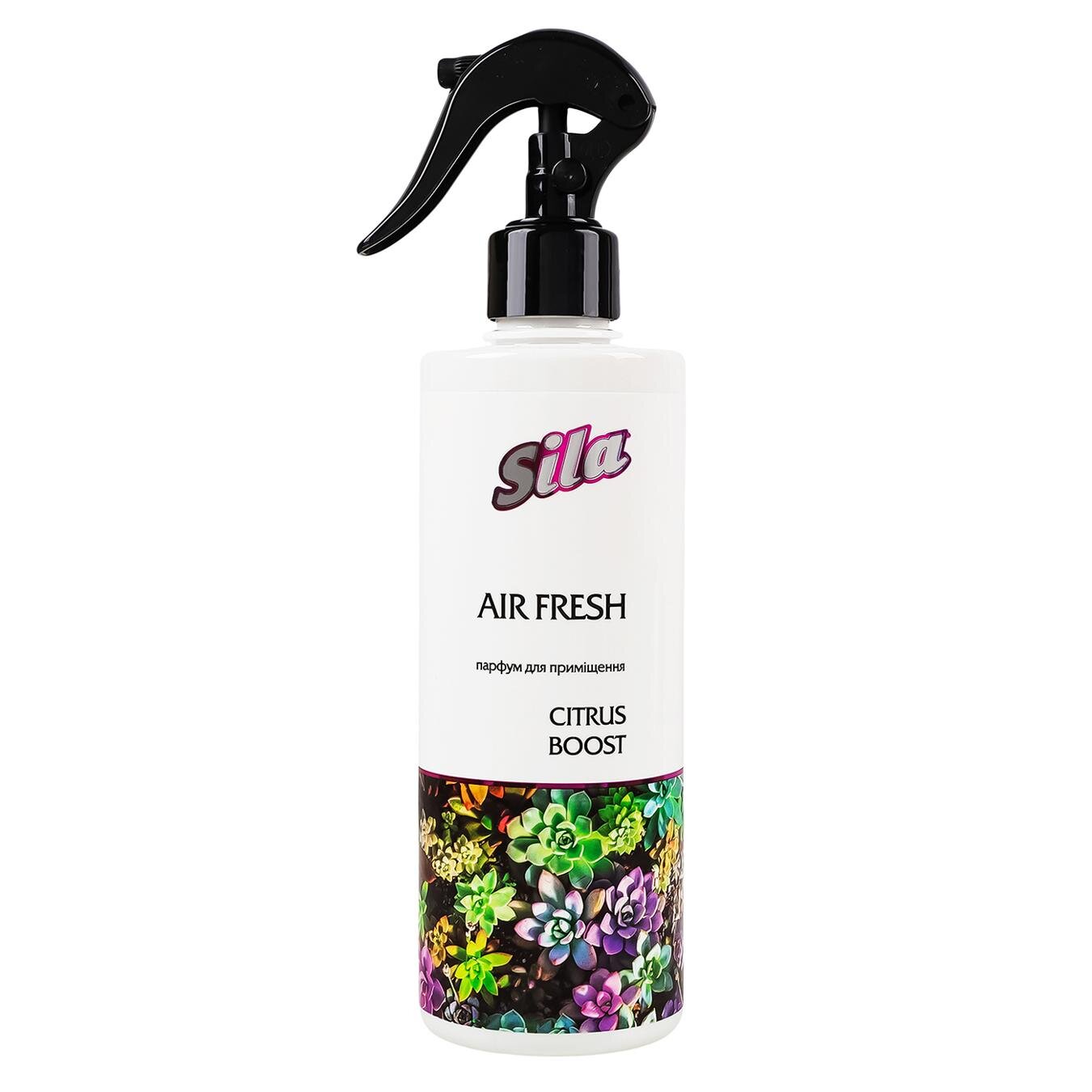 Парфум д/приміщ. Sila Air Fresh Citrus boost в полім. пляшц. з розпил. 400мл