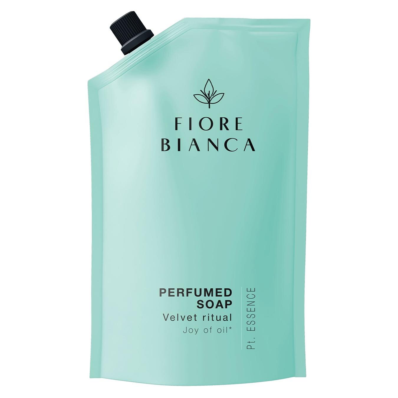 Парфумоване рідке мило ТМ "Fiore Bianca" Pastel Essence "Velvet ritual", в полімерному пакеті, маса