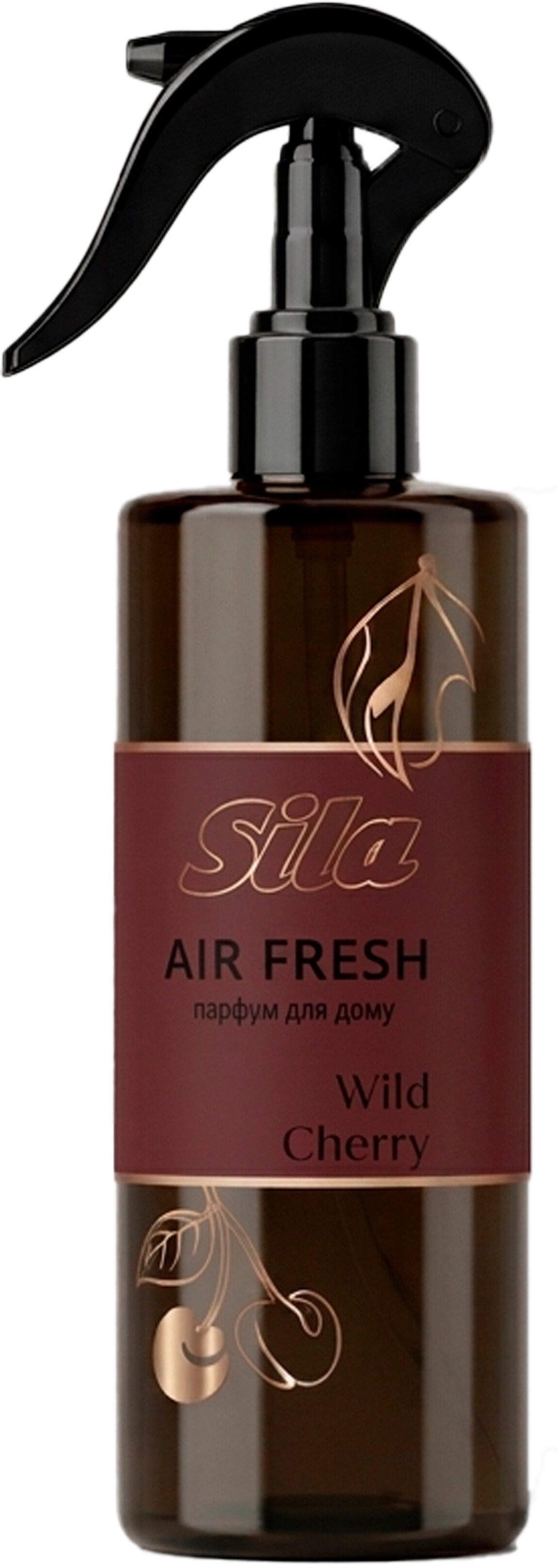 Парфум для дому ТМ "Sila" Air Fresh "Wild Cherry", в полімерній пляшці з розпилювачем, номінальний о