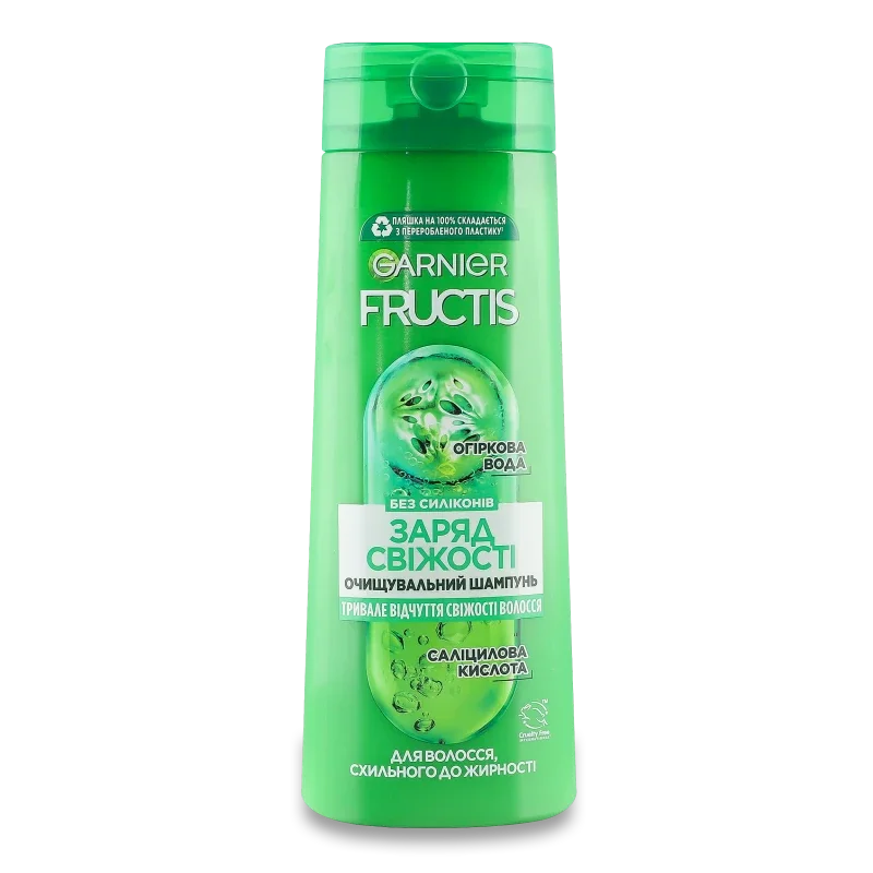 Fructis шам заряд свіжості д/вол схил д/жирн 400 мл