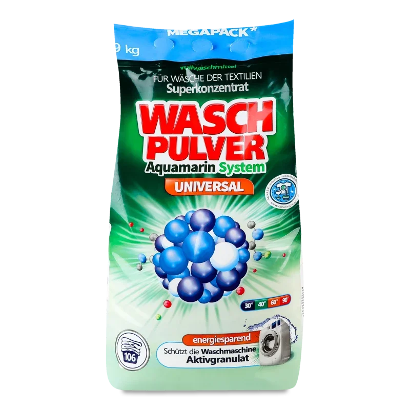 WASCH PULVER UNIVERSAL порошок д/прання 9 кг