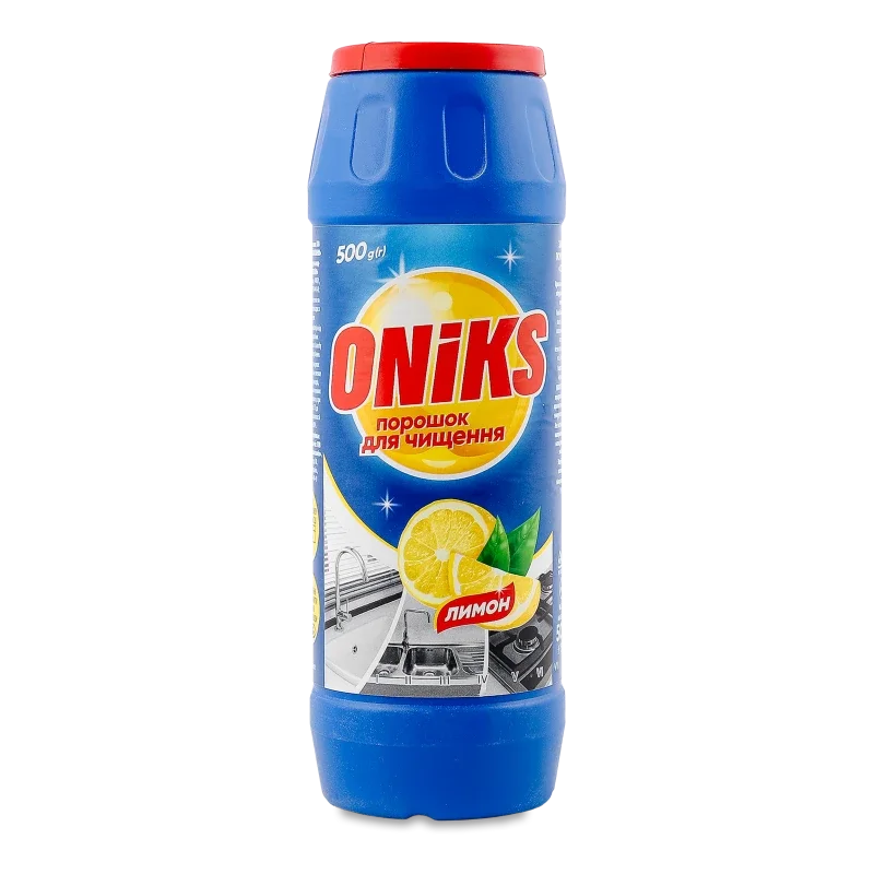 ONIKS Засіб чистячий порошкоподібний Лимон 500 г