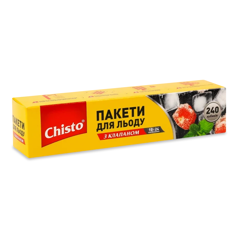 Chisto Пакети для льоду 240 кубиків